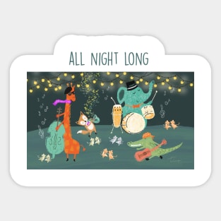 Animal band Sticker